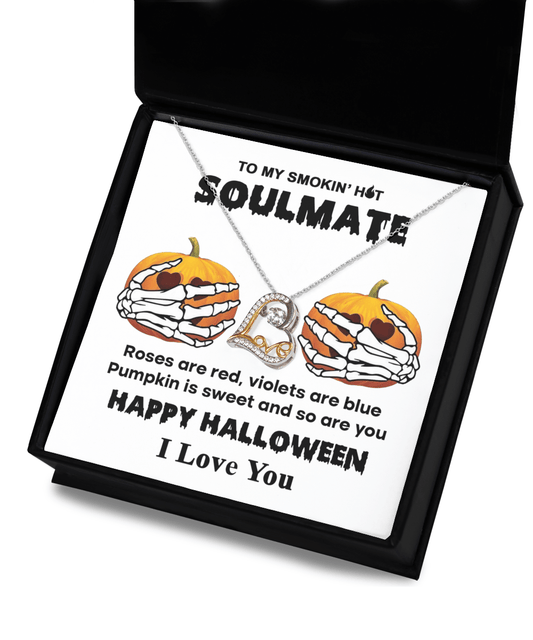 Halloween 'Sweet Pumpkin' Love Dancing Necklace - Real Rad Boutique