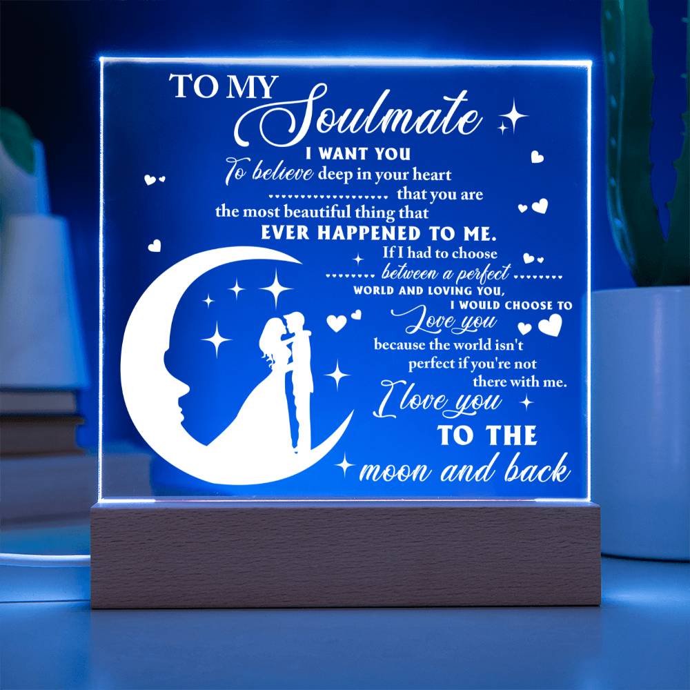 Heartfelt Beauty - Acrylic Square Plaque - Real Rad Boutique