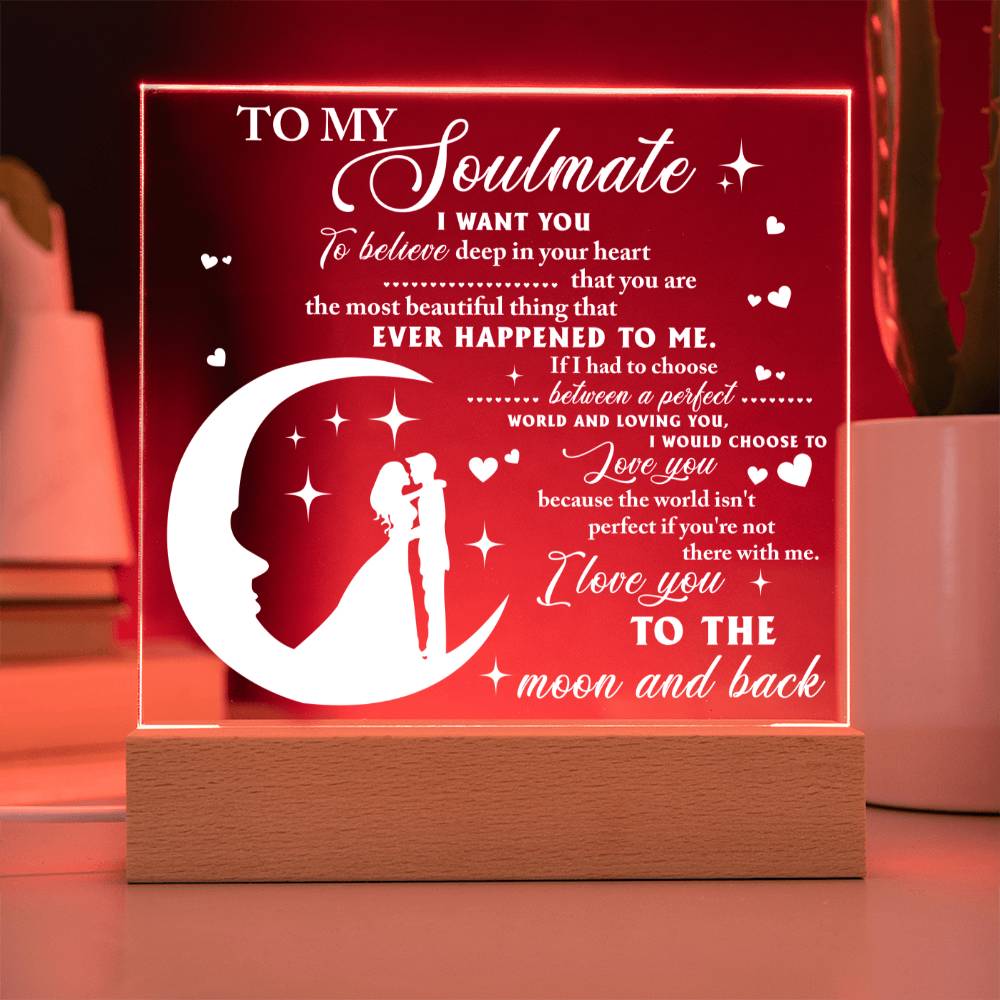 Heartfelt Beauty - Acrylic Square Plaque - Real Rad Boutique