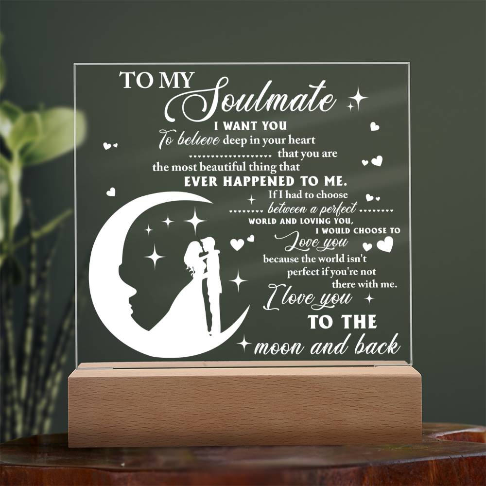 Heartfelt Beauty - Acrylic Square Plaque - Real Rad Boutique