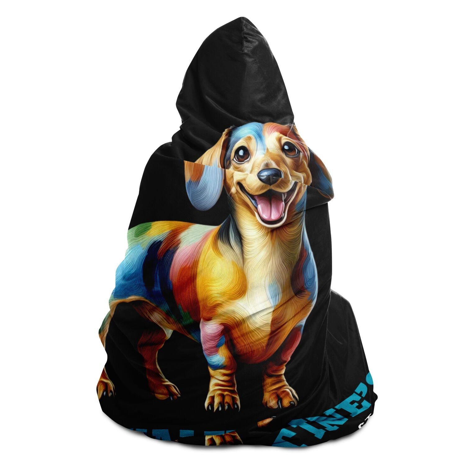 Heartwarming Love - Dachshund Hooded Blanket - Real Rad Boutique