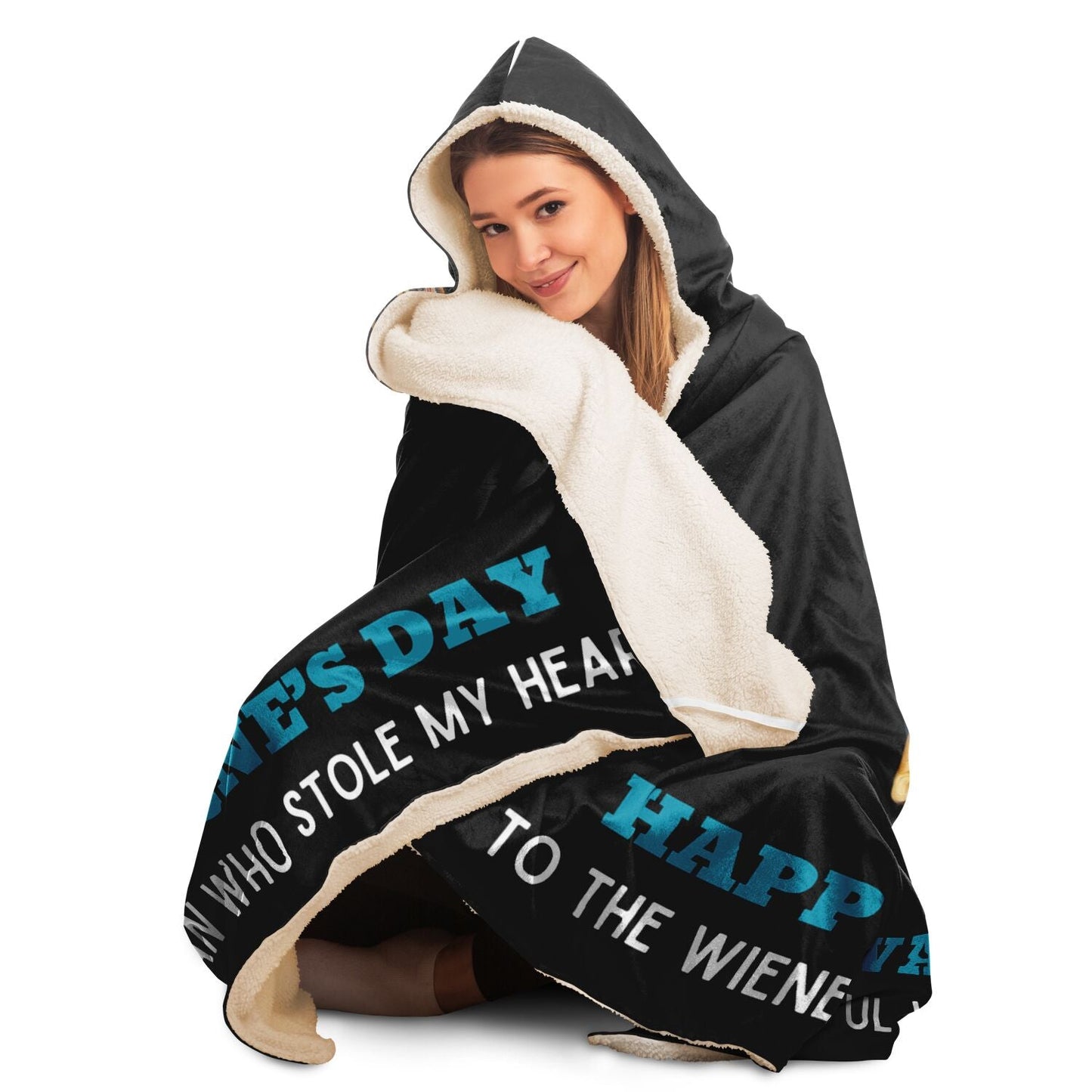 Heartwarming Love - Dachshund Hooded Blanket - Real Rad Boutique