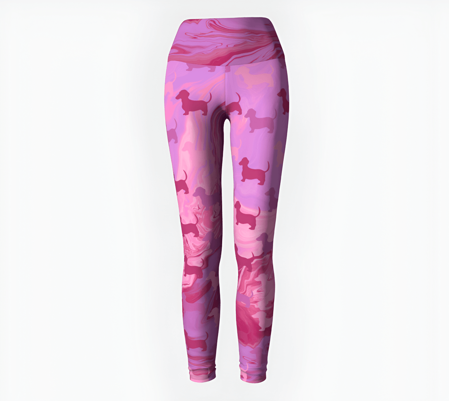 Marble Paws - Dachshund Yoga Leggings - Real Rad Boutique