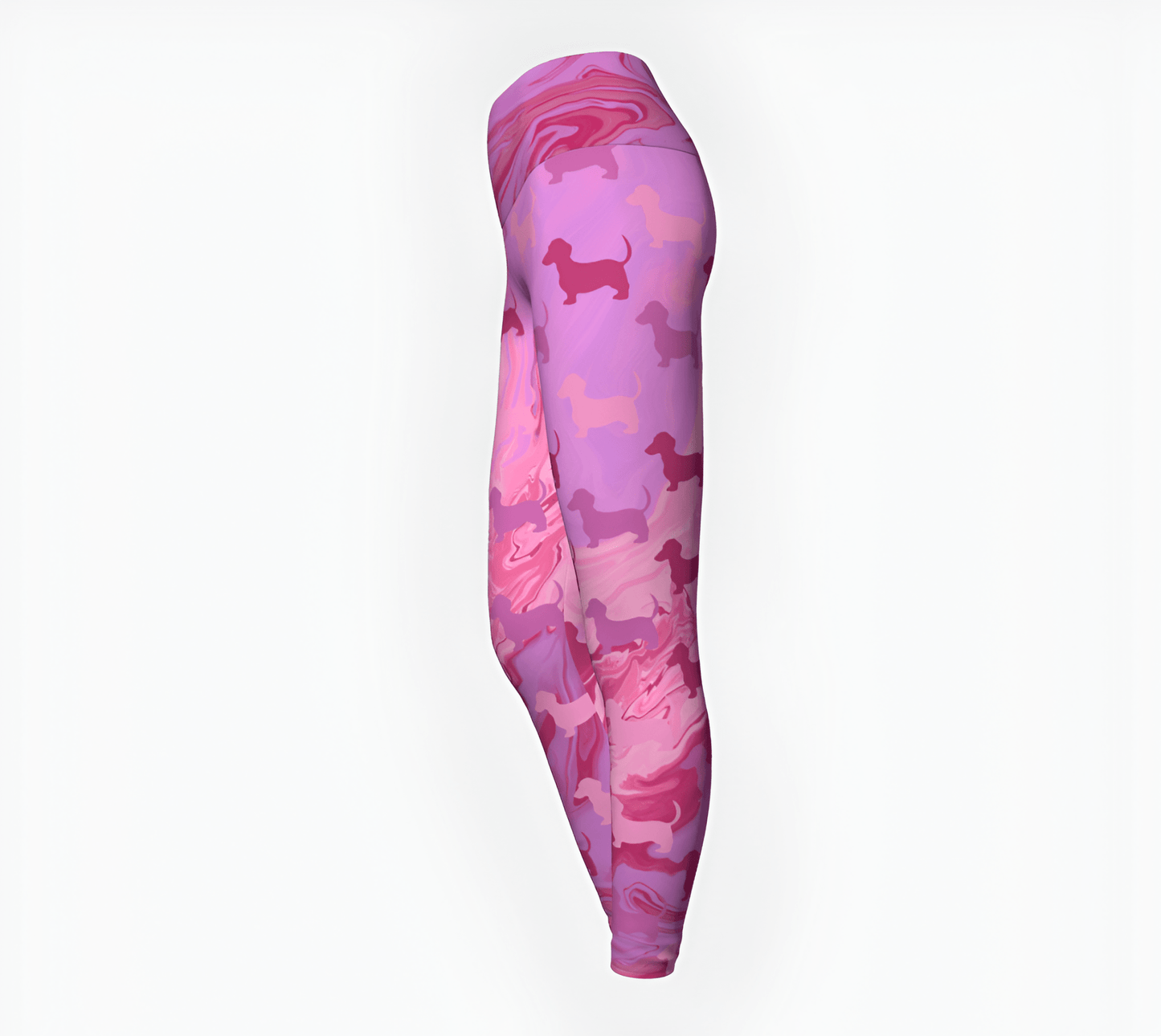 Marble Paws - Dachshund Yoga Leggings - Real Rad Boutique