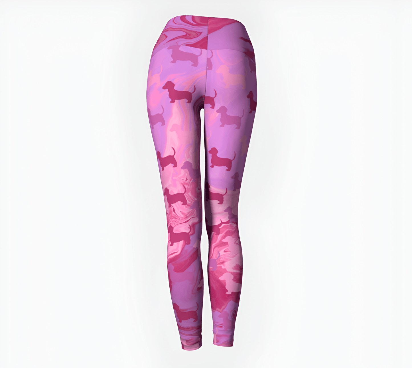 Marble Paws - Dachshund Yoga Leggings - Real Rad Boutique