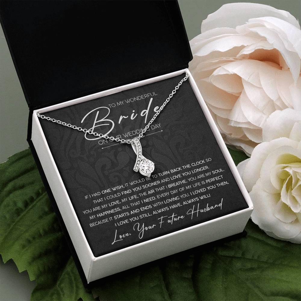 'My Wonderful Bride' Alluring Beauty Necklace - Real Rad Boutique