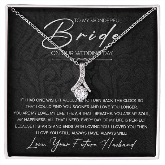 'My Wonderful Bride' Alluring Beauty Necklace - Real Rad Boutique