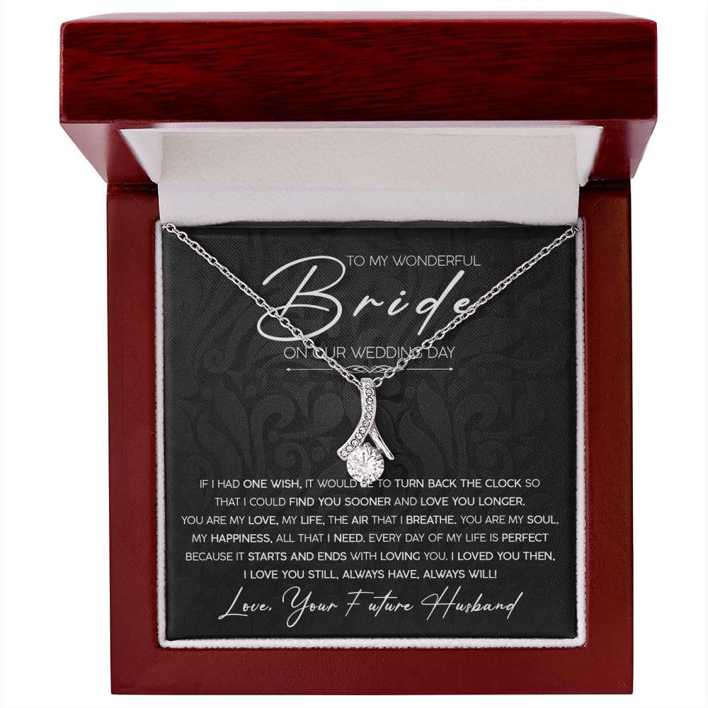 'My Wonderful Bride' Alluring Beauty Necklace - Real Rad Boutique