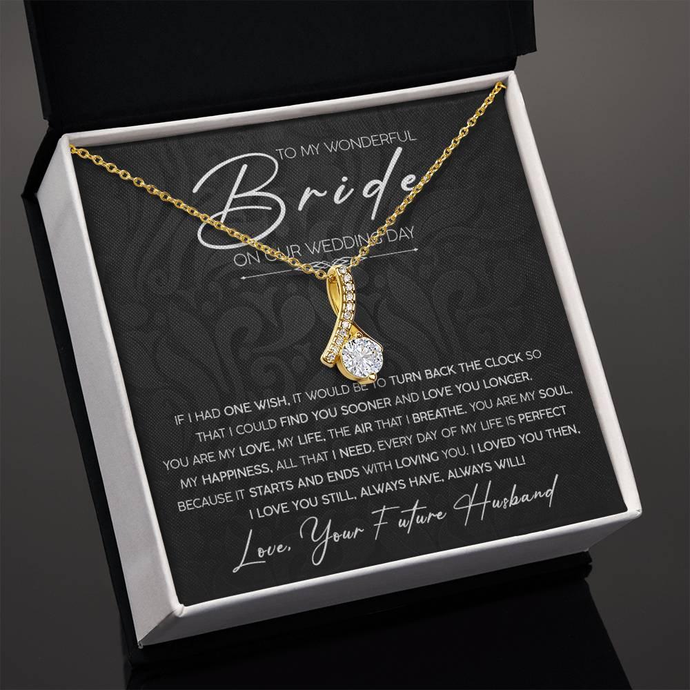 'My Wonderful Bride' Alluring Beauty Necklace - Real Rad Boutique