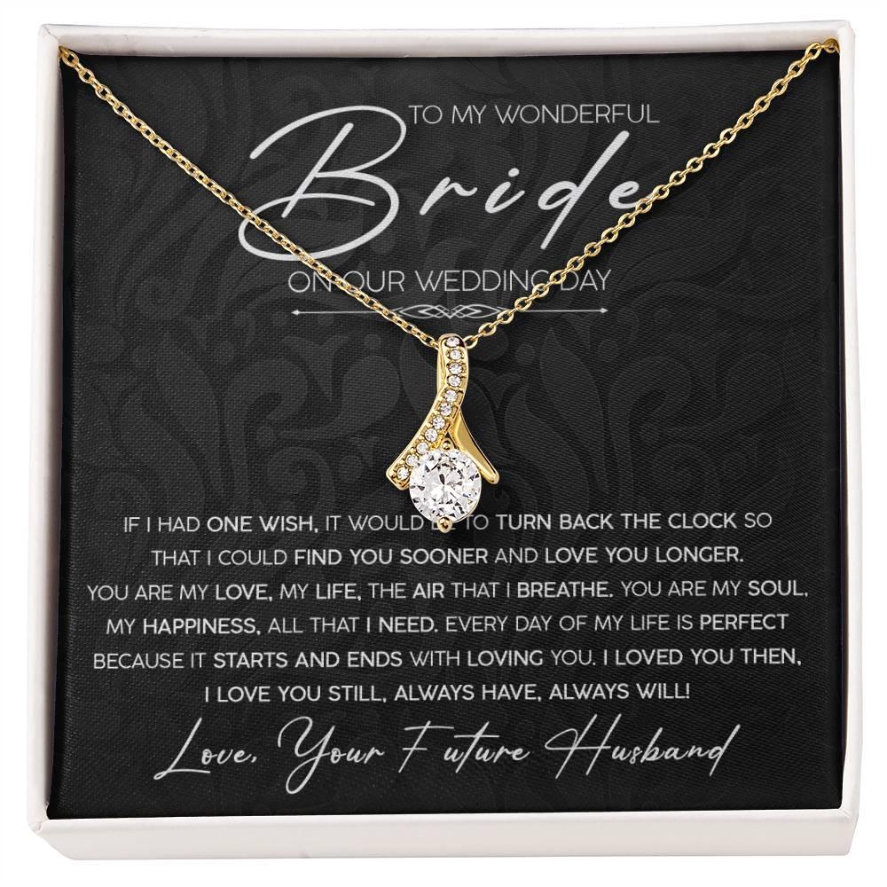 'My Wonderful Bride' Alluring Beauty Necklace - Real Rad Boutique