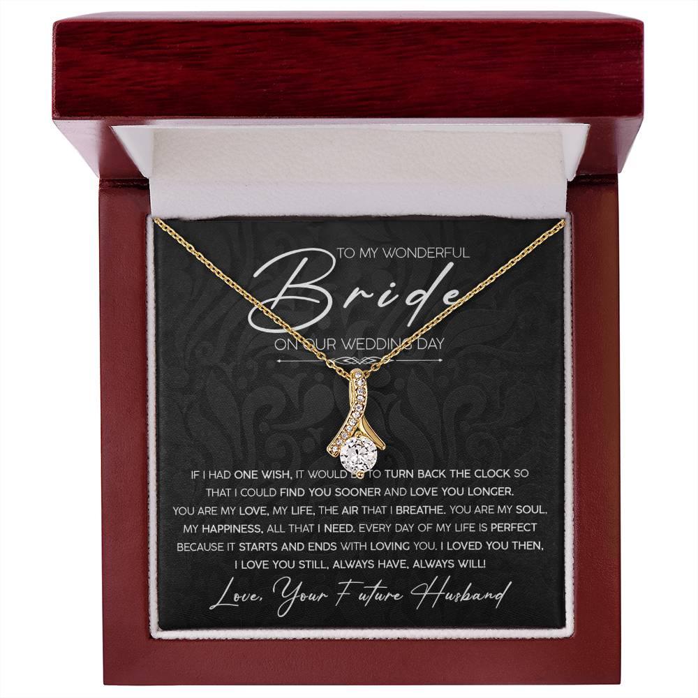 'My Wonderful Bride' Alluring Beauty Necklace - Real Rad Boutique