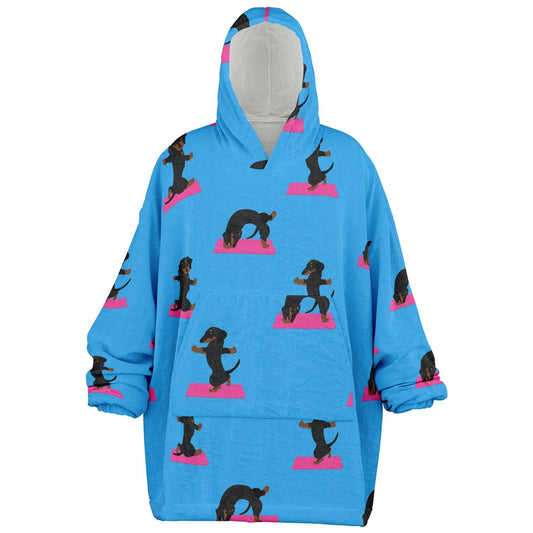 Namaste - Dachshund Snug Hoodie - Real Rad Boutique