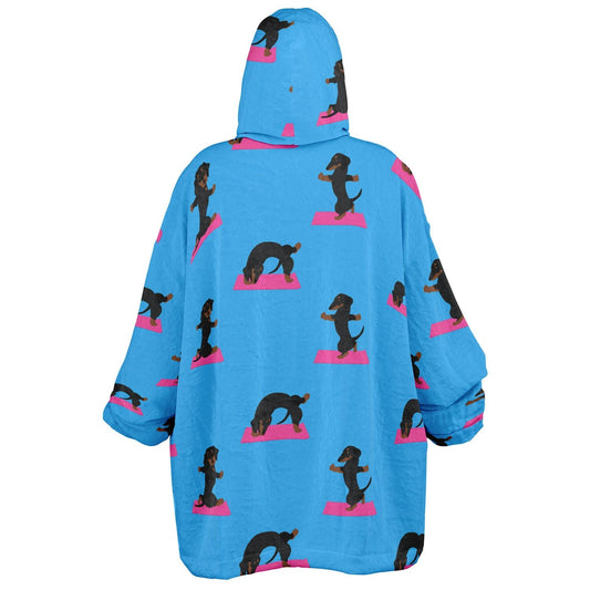 Namaste - Dachshund Snug Hoodie - Real Rad Boutique