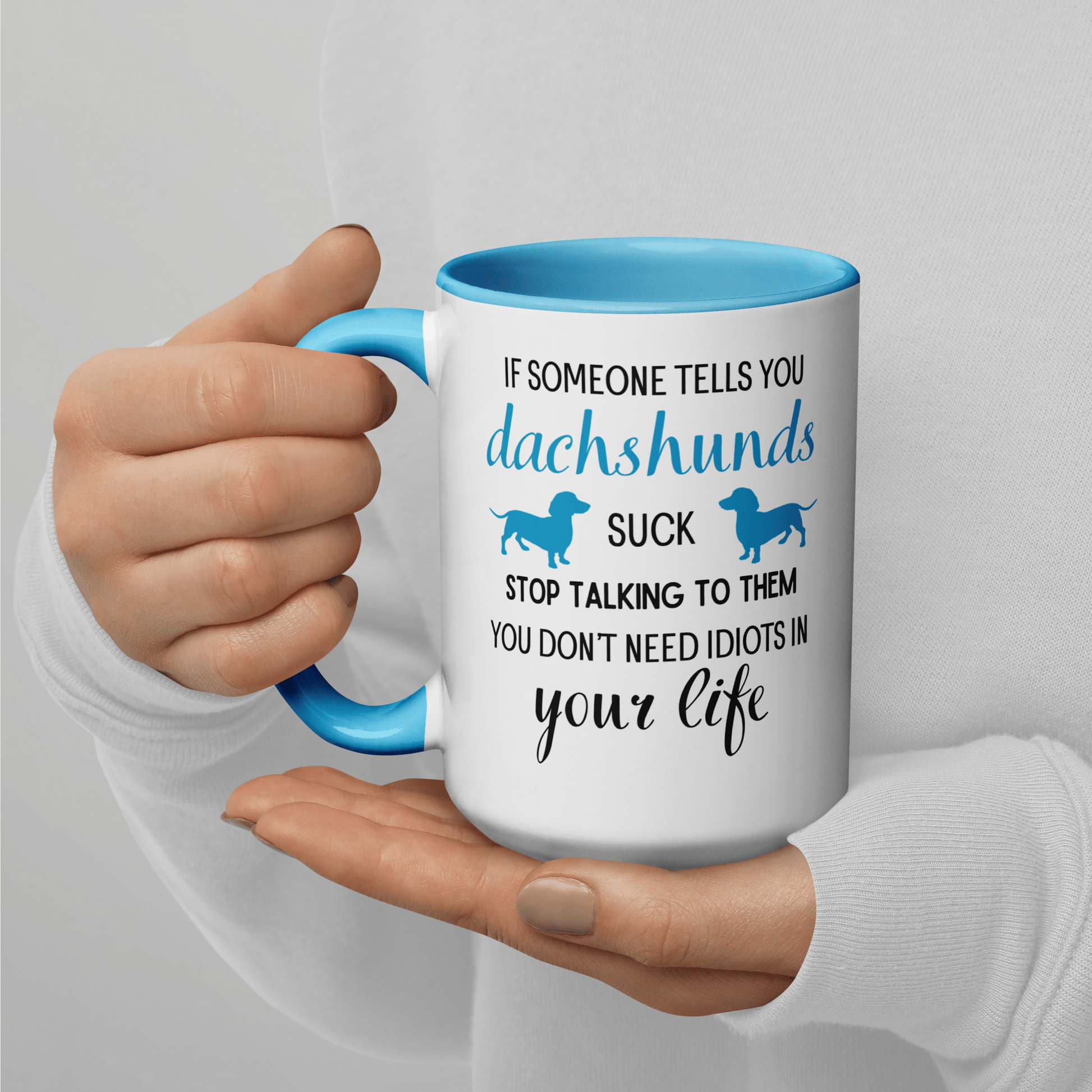 Not a Sucky Sip in Sight - Dachshund Mug - Real Rad Boutique