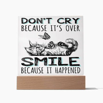 'Pawsitive Reflections' Acrylic Square Plaque - Real Rad Boutique