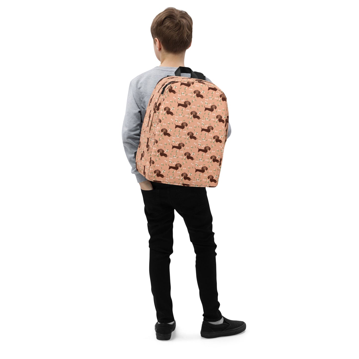 Peachy Pup Adventure - Dachshund Backpack - Real Rad Boutique