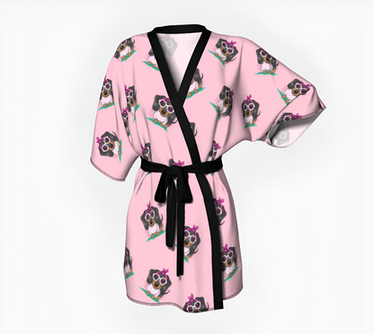 Pink Glasses Robe - Real Rad Boutique