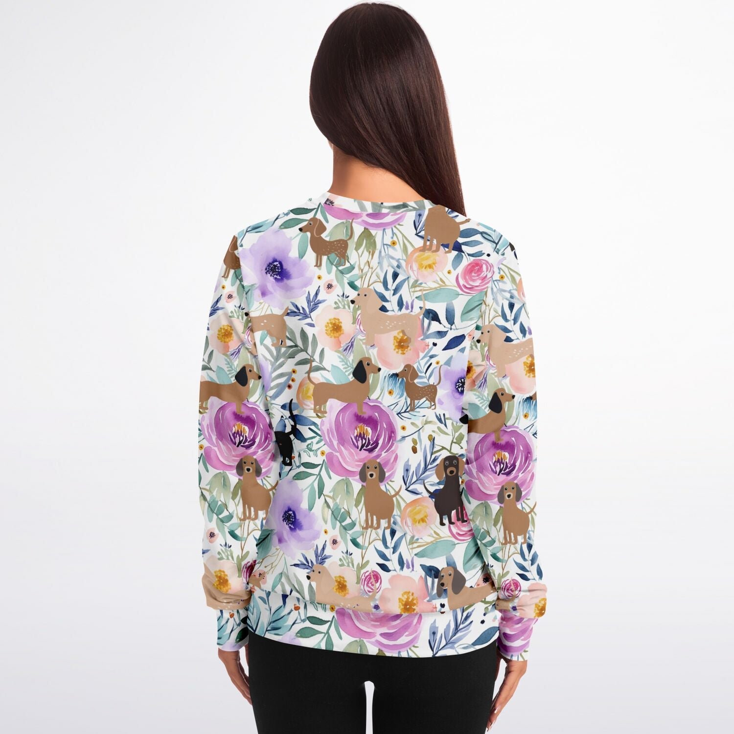 Pretty Blooms - Dachshund Sweatshirt - Real Rad Boutique