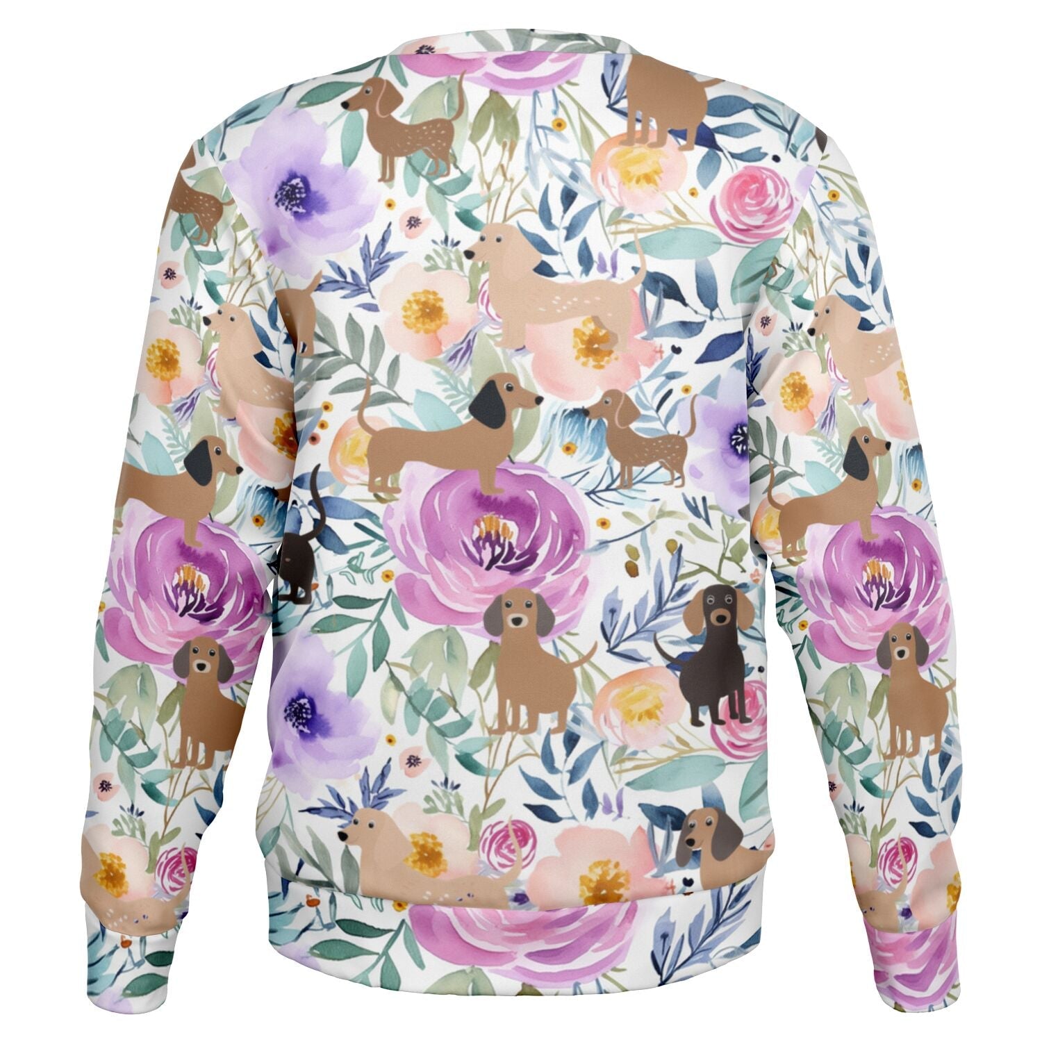 Pretty Blooms - Dachshund Sweatshirt - Real Rad Boutique