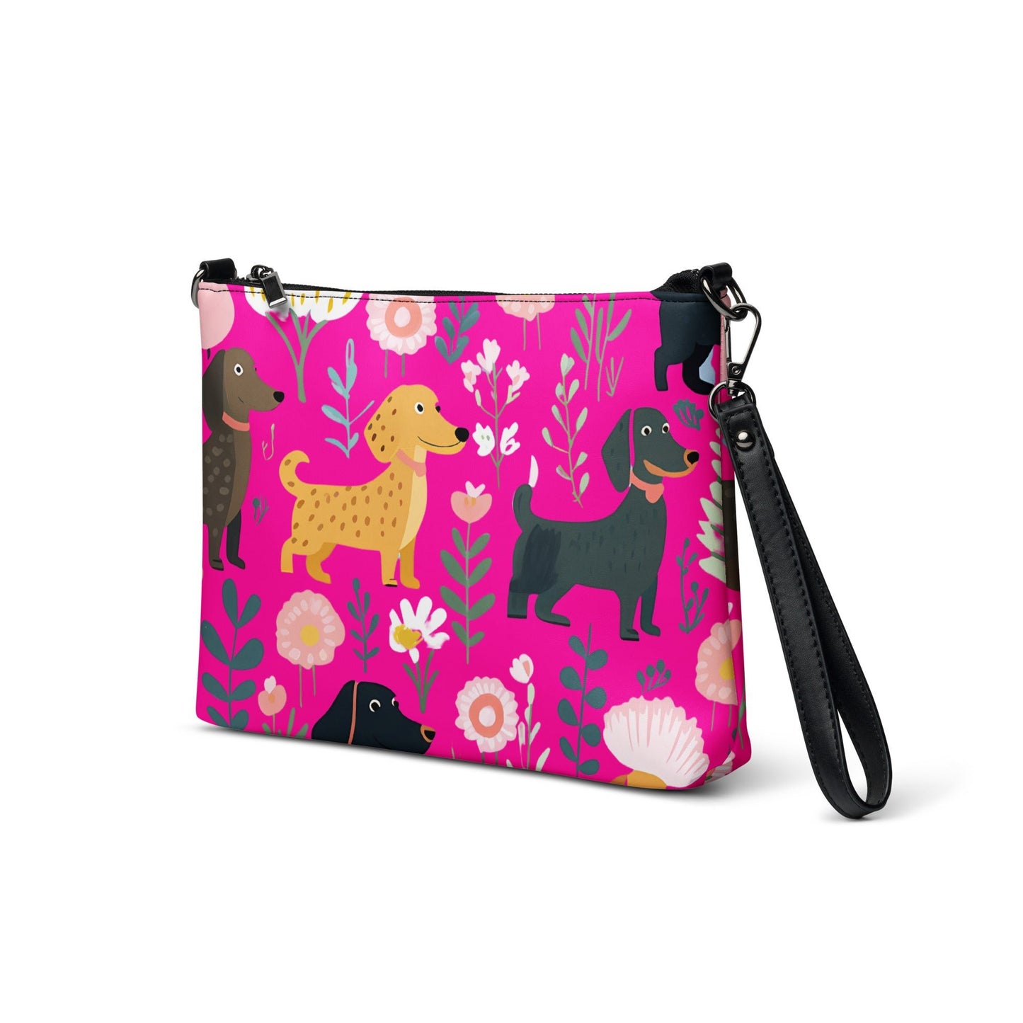 Pretty in Pink - Dachshund Crossbody Purse - Real Rad Boutique