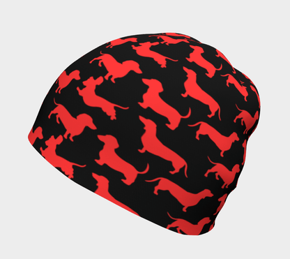 Radiant Red - Dachshund Beanie - Real Rad Boutique