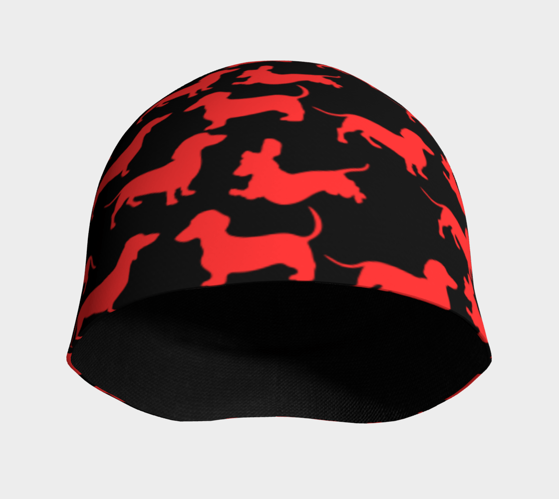 Radiant Red - Dachshund Beanie - Real Rad Boutique