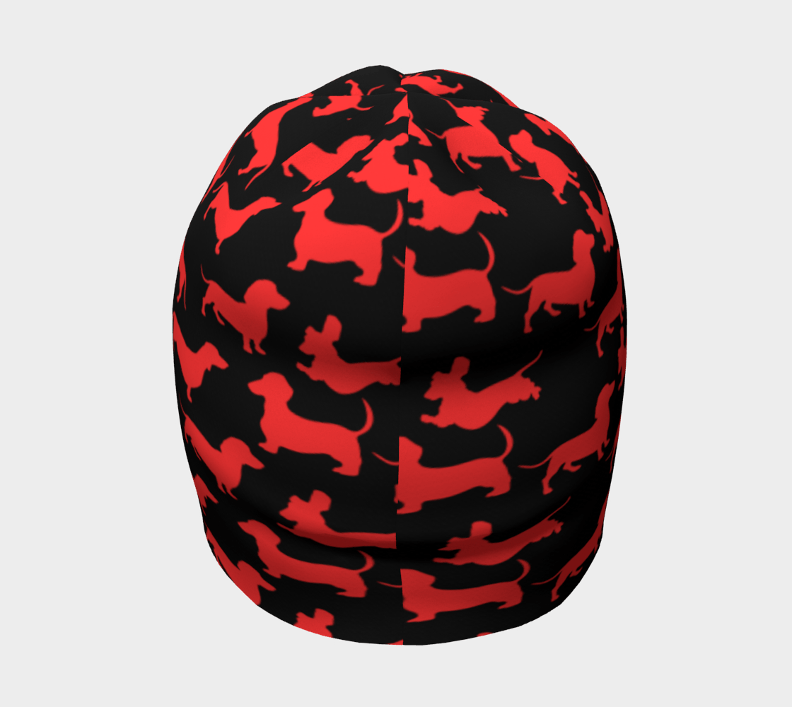 Radiant Red - Dachshund Beanie - Real Rad Boutique