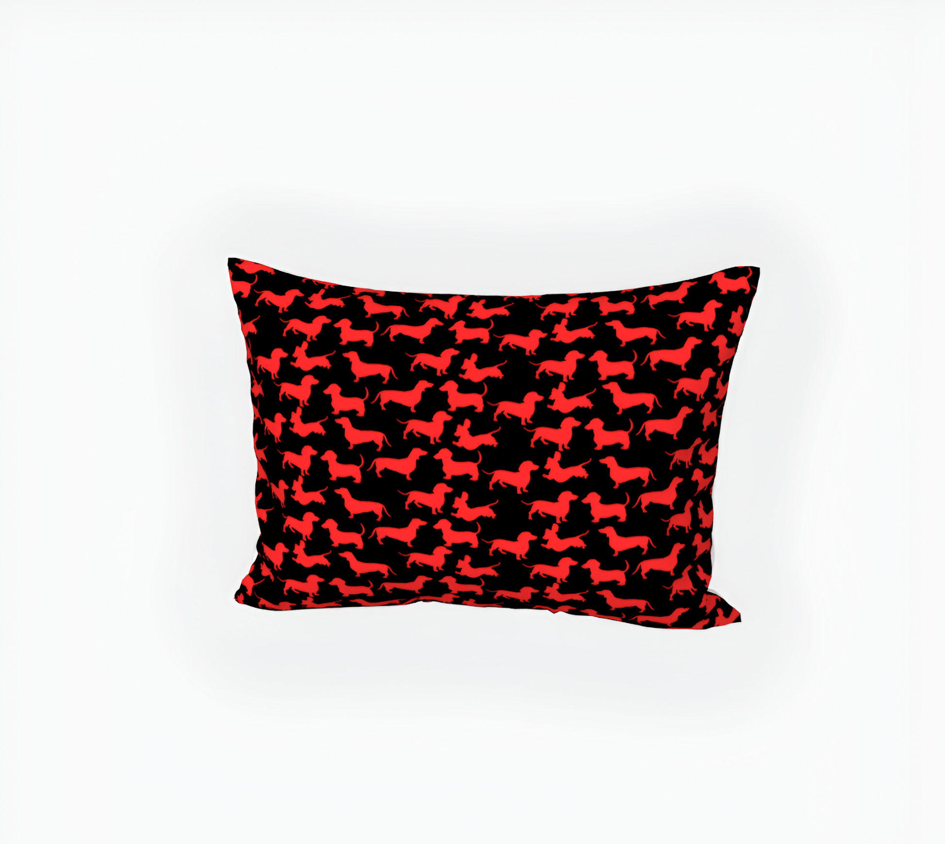 Radiant Red - Dachshund Pillow Sham - Real Rad Boutique