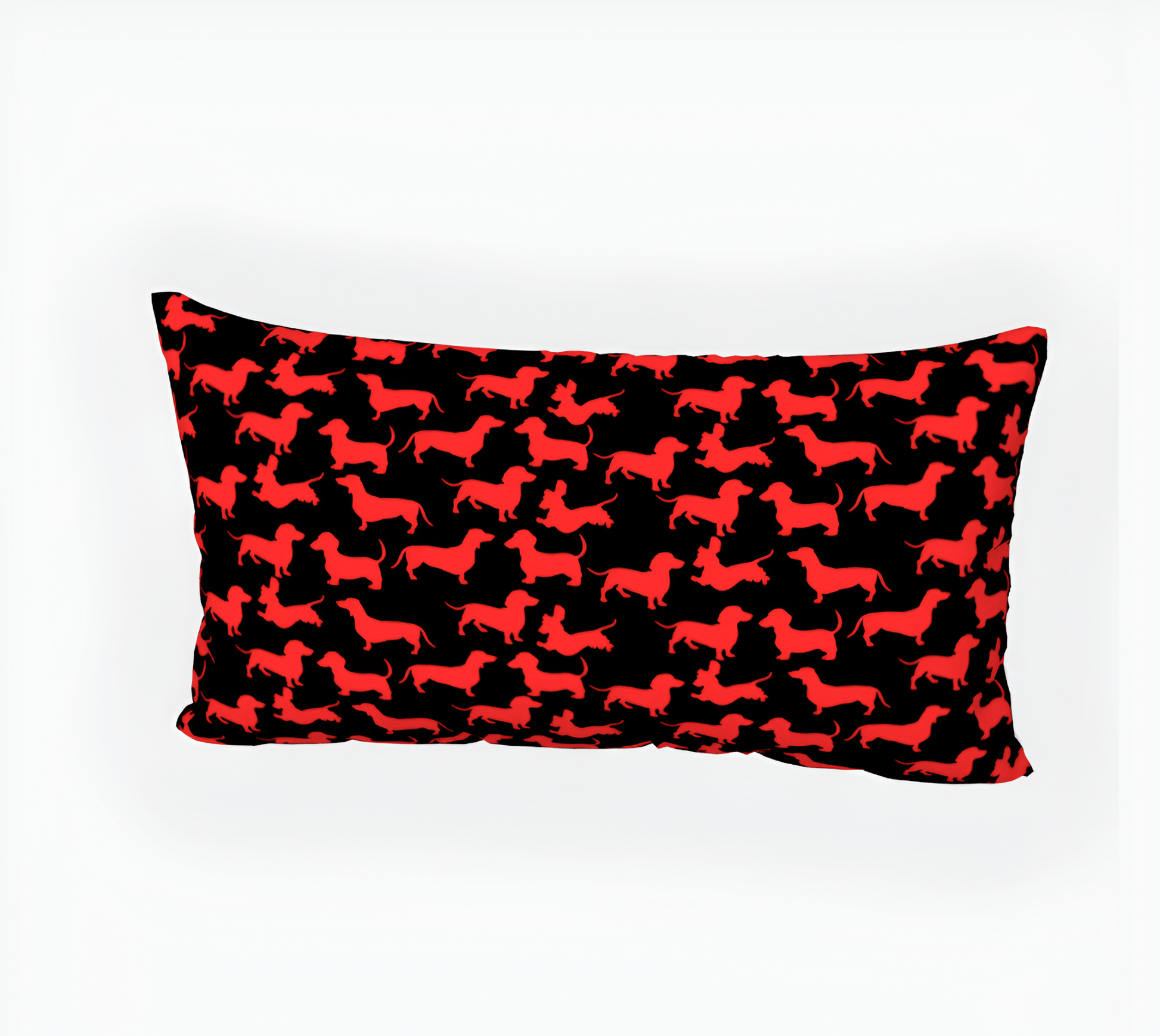 Radiant Red - Dachshund Pillow Sham - Real Rad Boutique