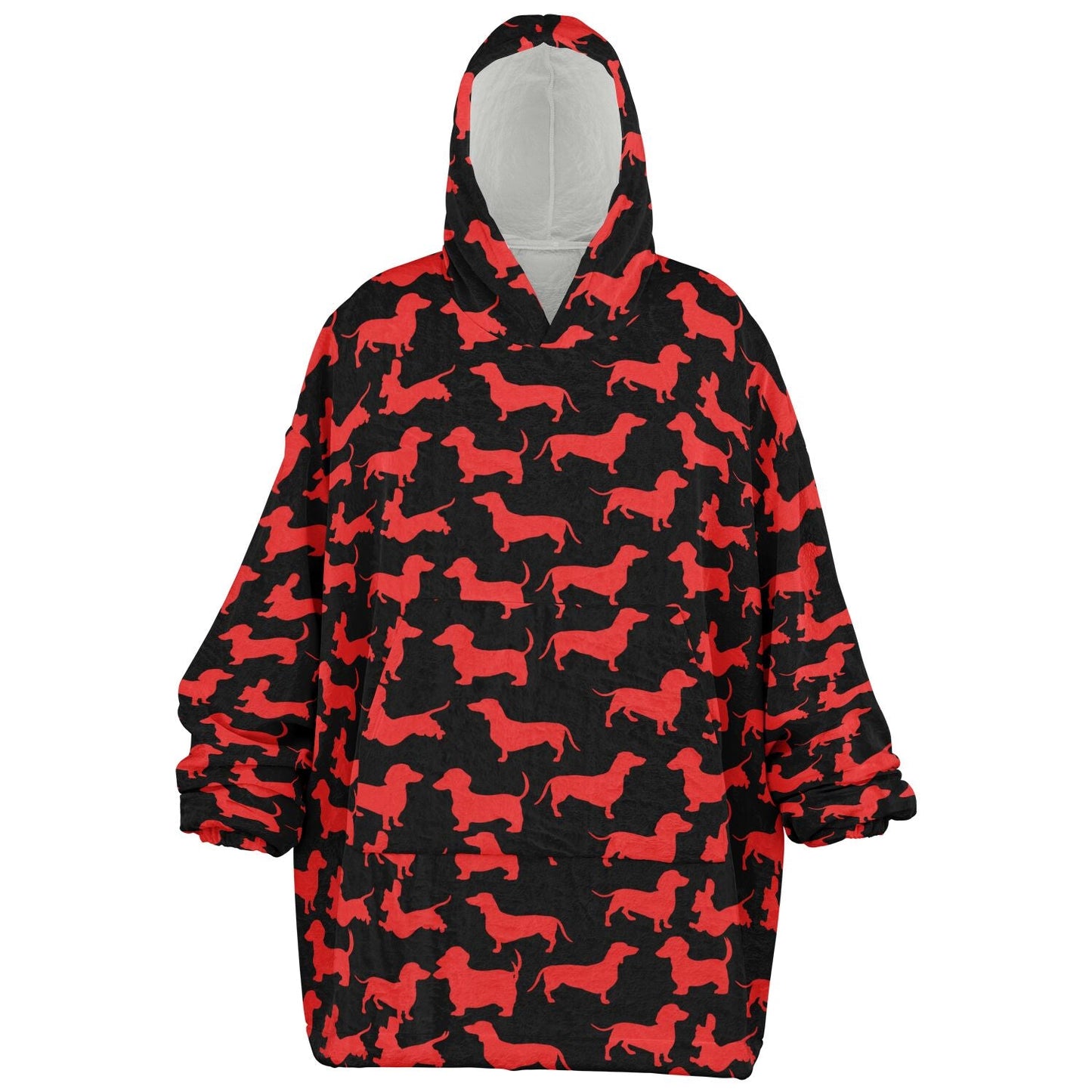 Radiant Red - Dachshund Snug Hoodie - Real Rad Boutique