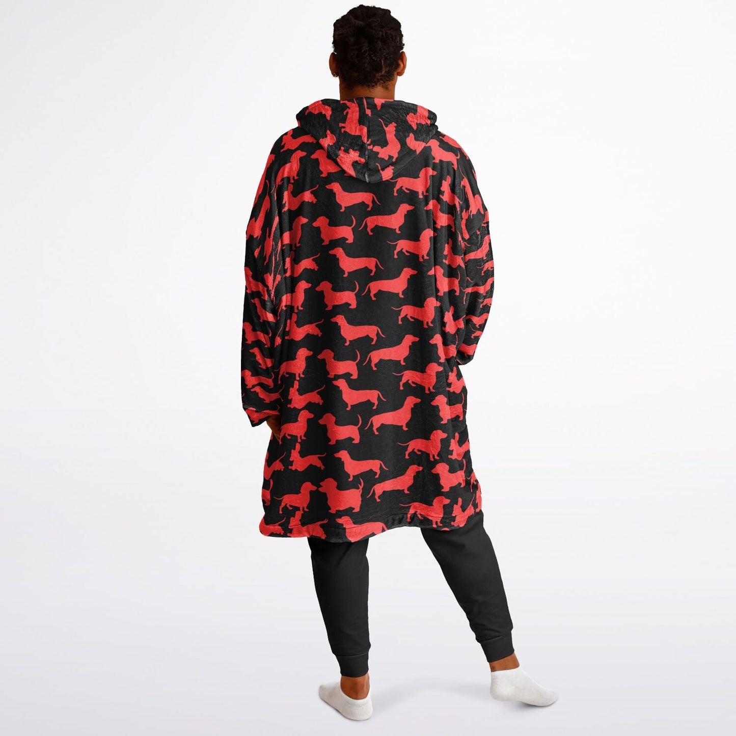 Radiant Red - Dachshund Snug Hoodie - Real Rad Boutique