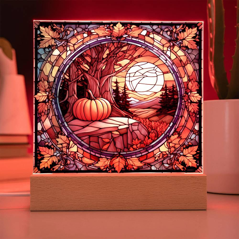 'Radiant Thanksgiving' Acrylic Square Plaque - Real Rad Boutique