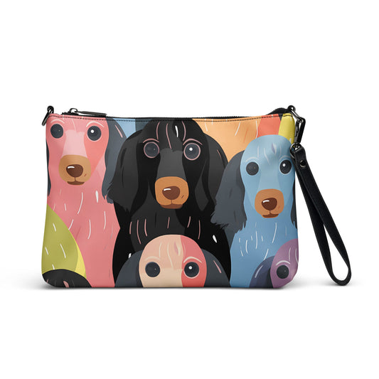 Rainbow Woofs - Dachshund Crossbody Purse - Real Rad Boutique