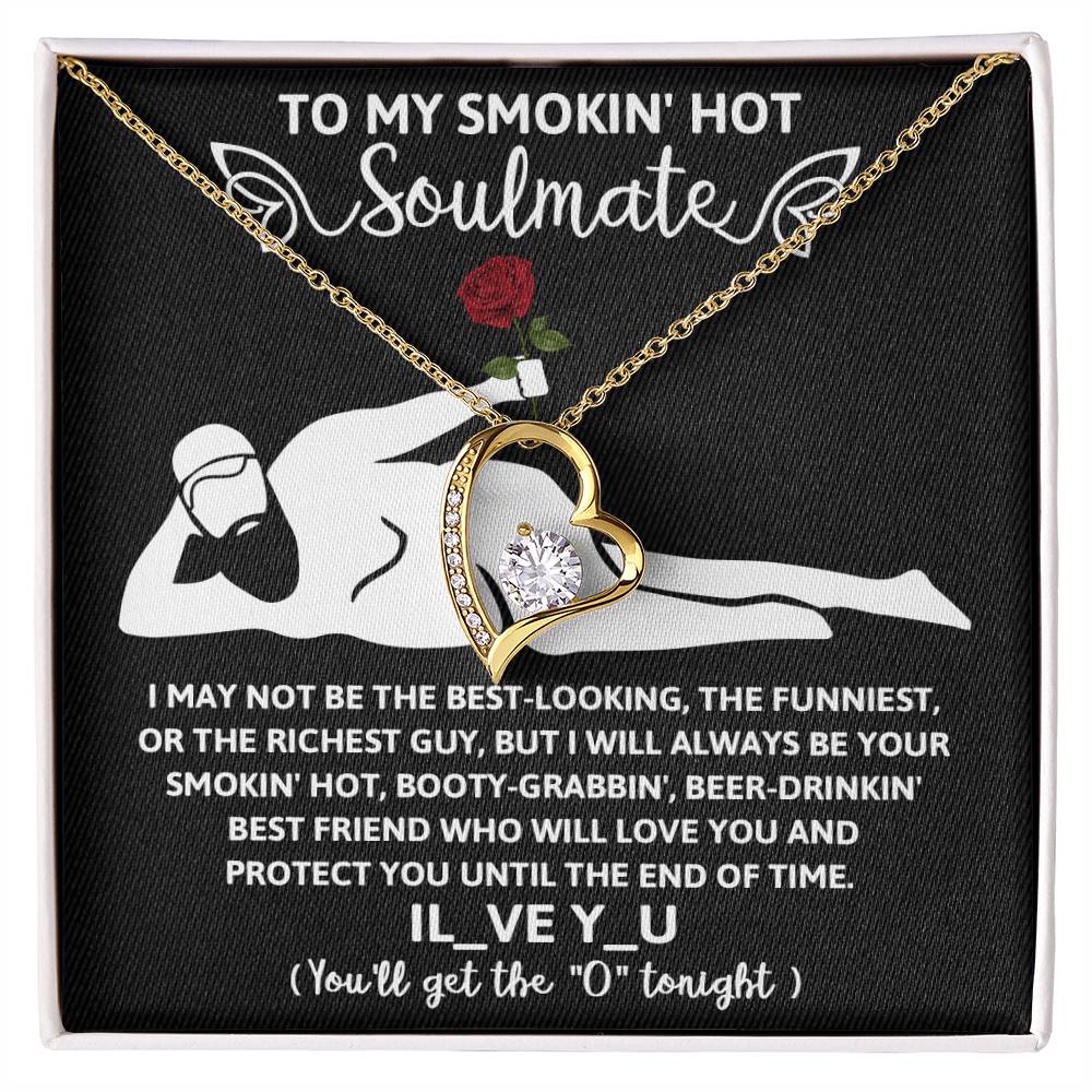 Smokin' Hot, Booty-Grabbin' Love - Forever Love Necklace - Real Rad Boutique