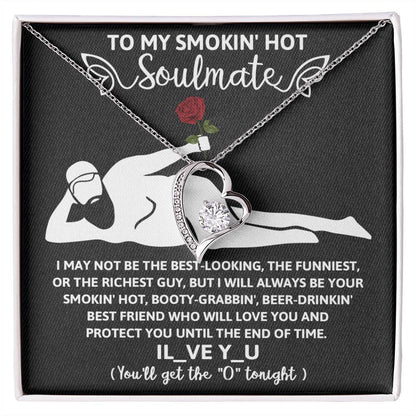 Smokin' Hot, Booty-Grabbin' Love - Forever Love Necklace - Real Rad Boutique