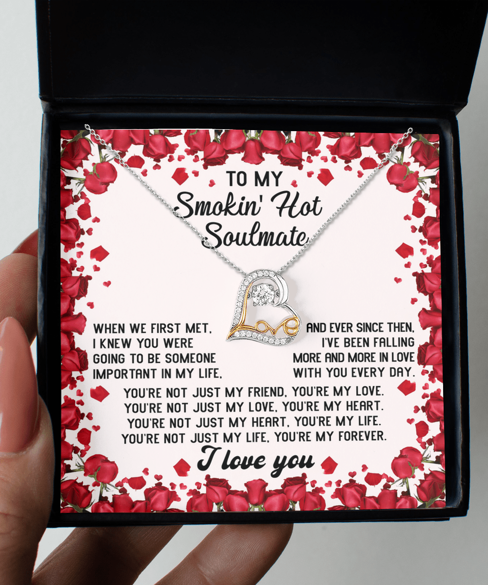 Smokin' Hot Love Affair - Love Dancing Necklace - Real Rad Boutique