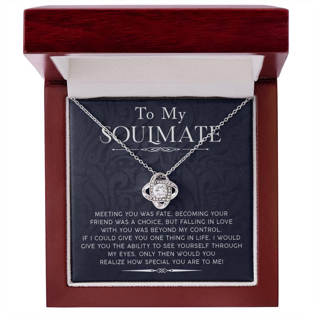 Soulmate 'How Special You Are To Me' Love Knot Necklace - Real Rad Boutique