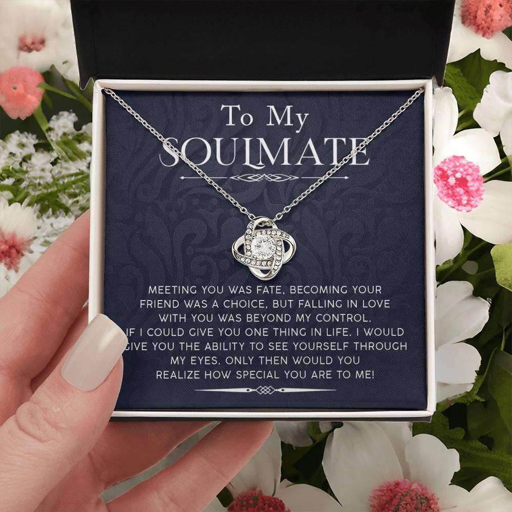 Soulmate 'How Special You Are To Me' Love Knot Necklace - Real Rad Boutique