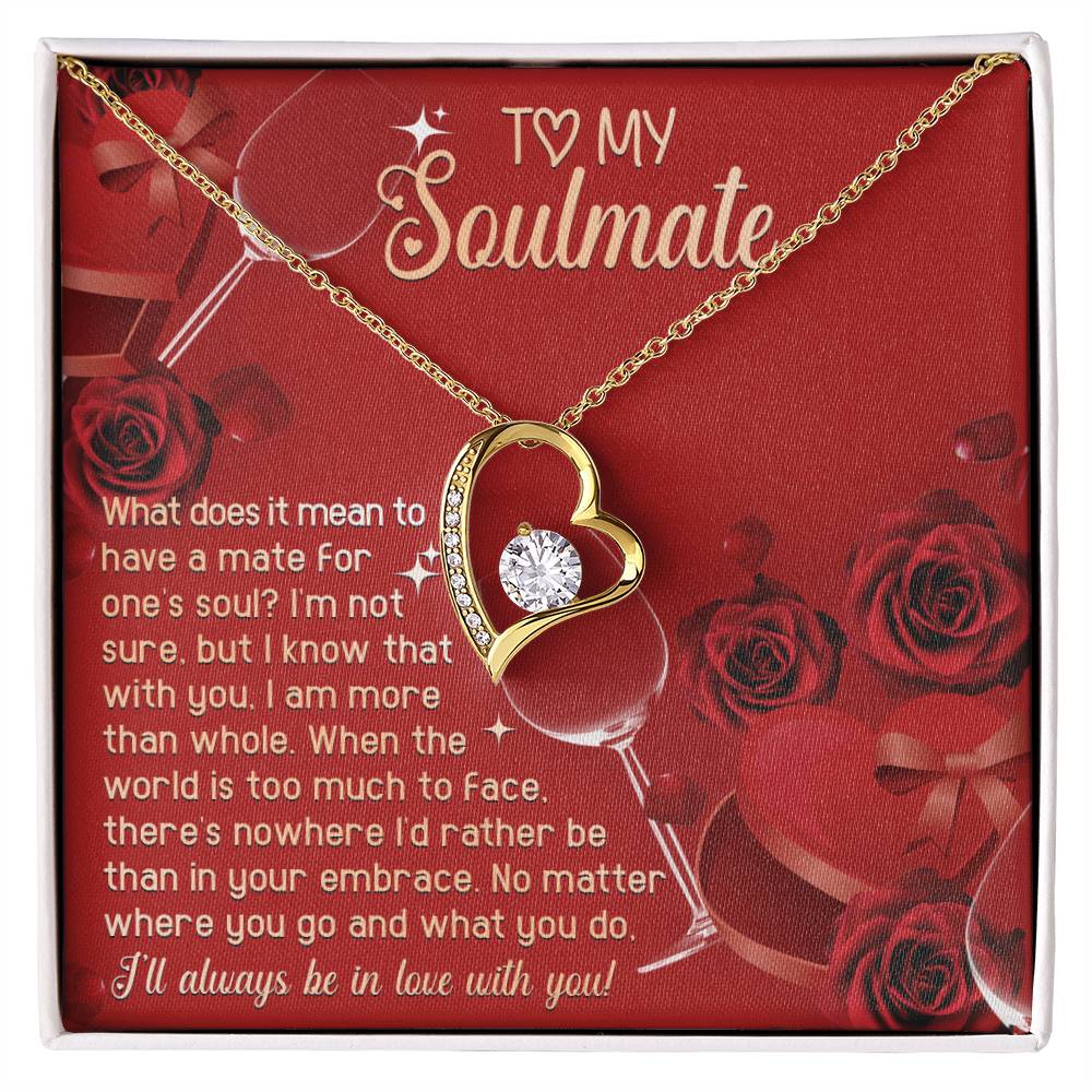 Soulmate Wholeness - Forever Love Necklace - Real Rad Boutique