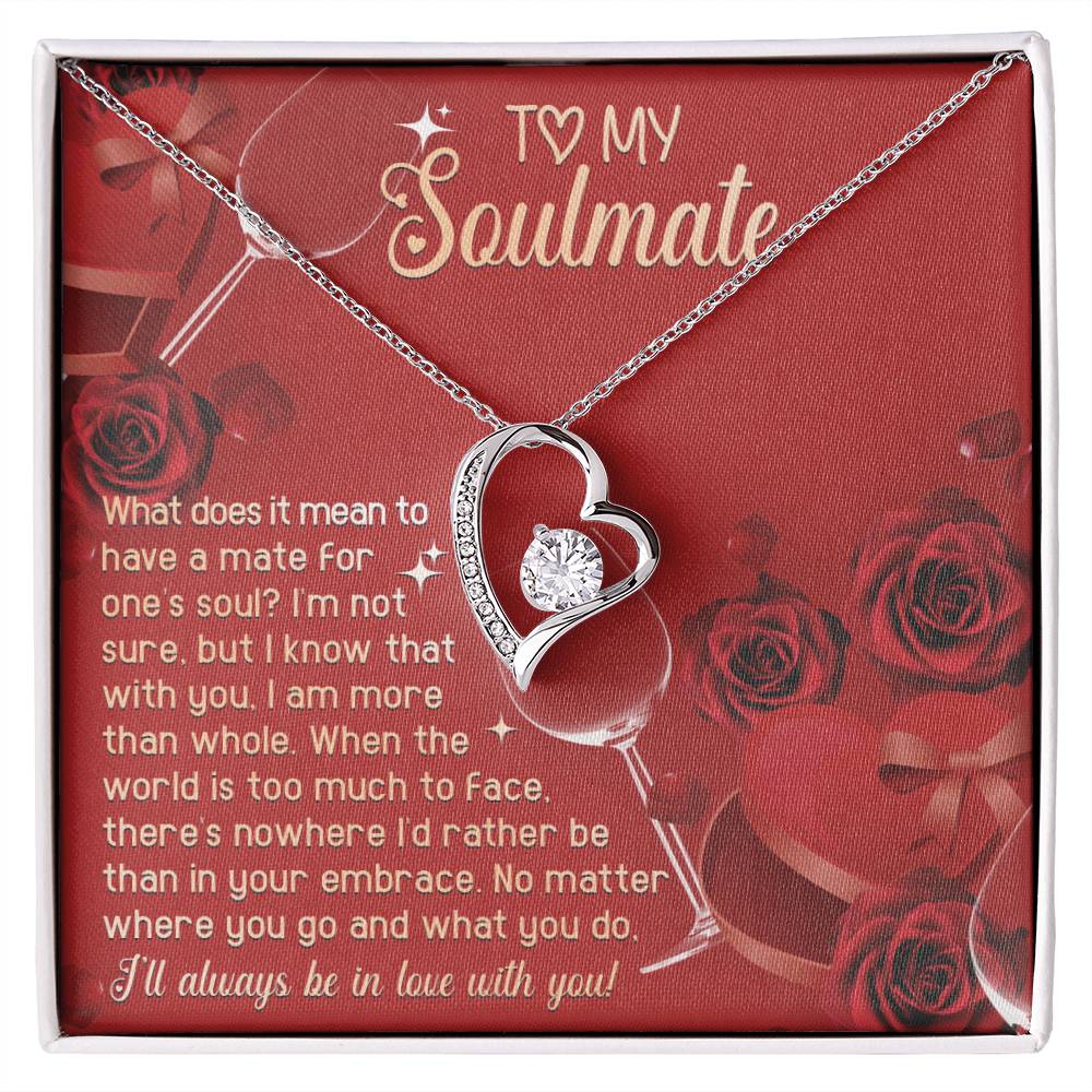 Soulmate Wholeness - Forever Love Necklace - Real Rad Boutique