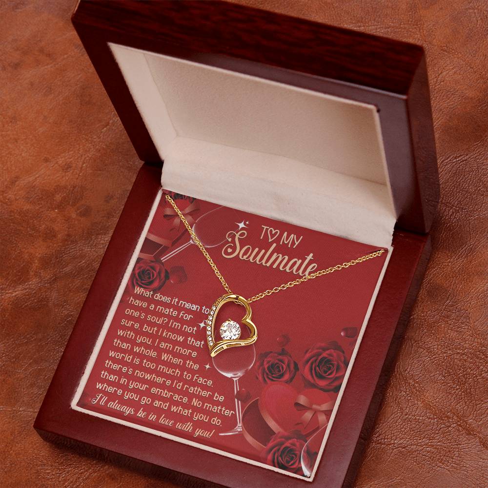 Soulmate Wholeness - Forever Love Necklace - Real Rad Boutique