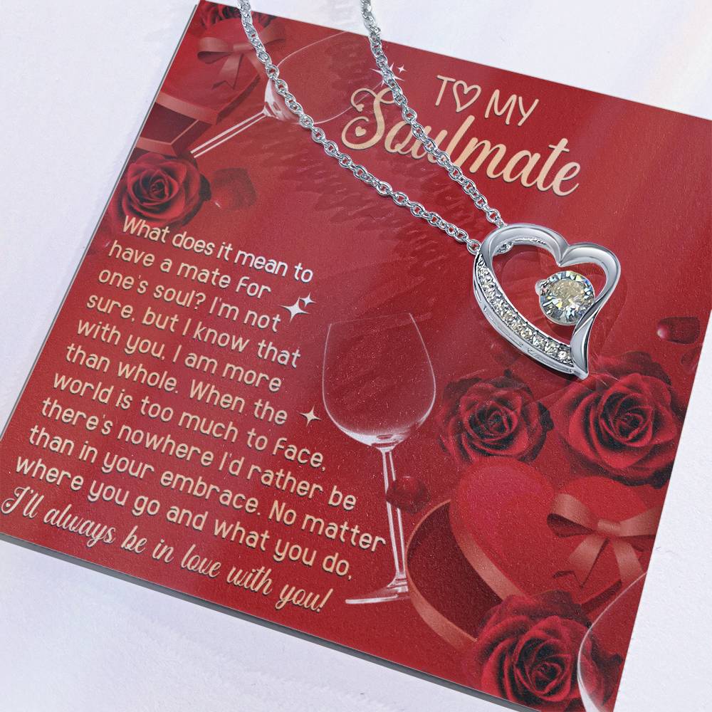 Soulmate Wholeness - Forever Love Necklace - Real Rad Boutique