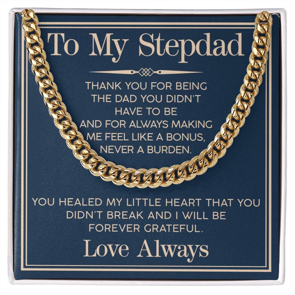 'Stepdad' Cuban Link Chain - Real Rad Boutique