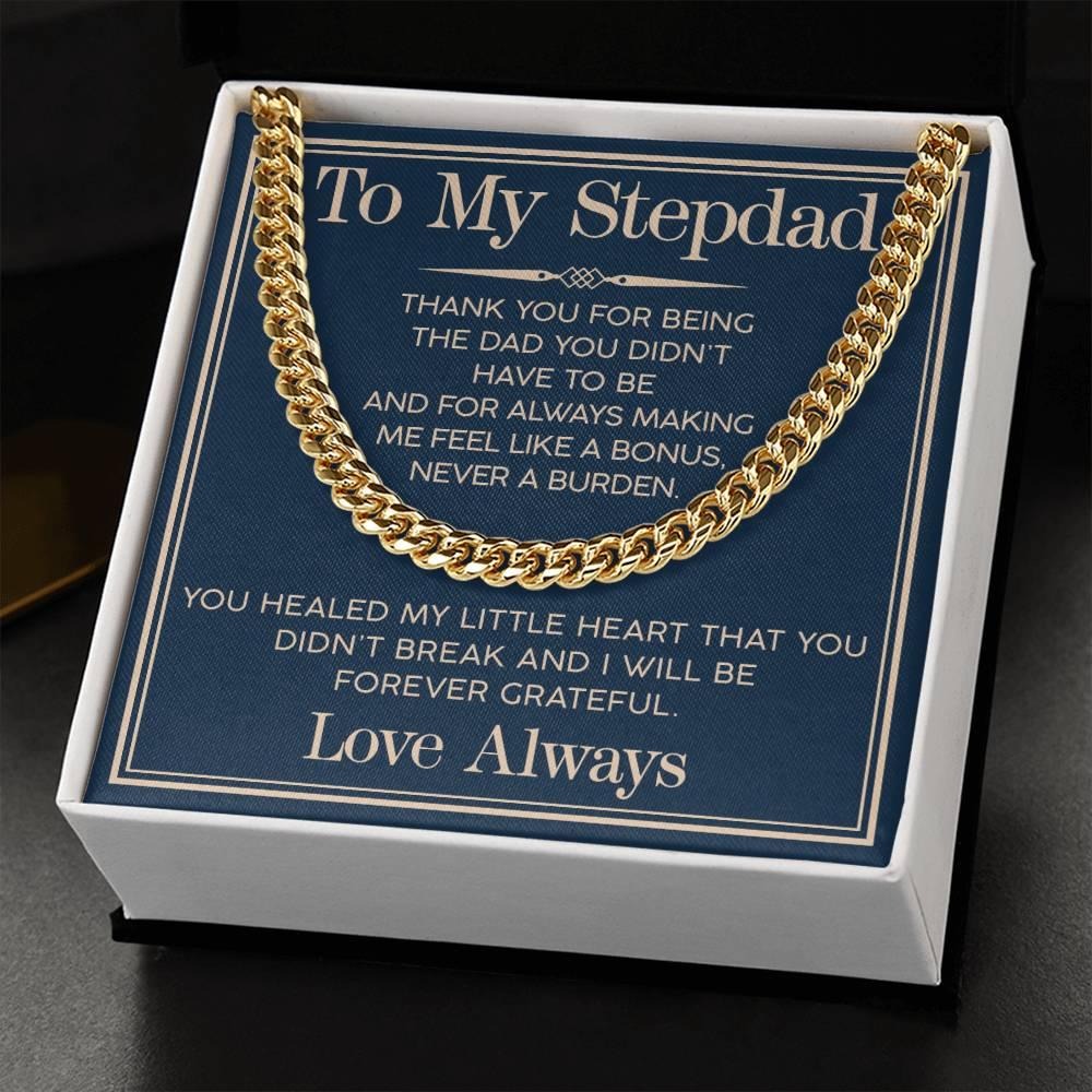 'Stepdad' Cuban Link Chain - Real Rad Boutique