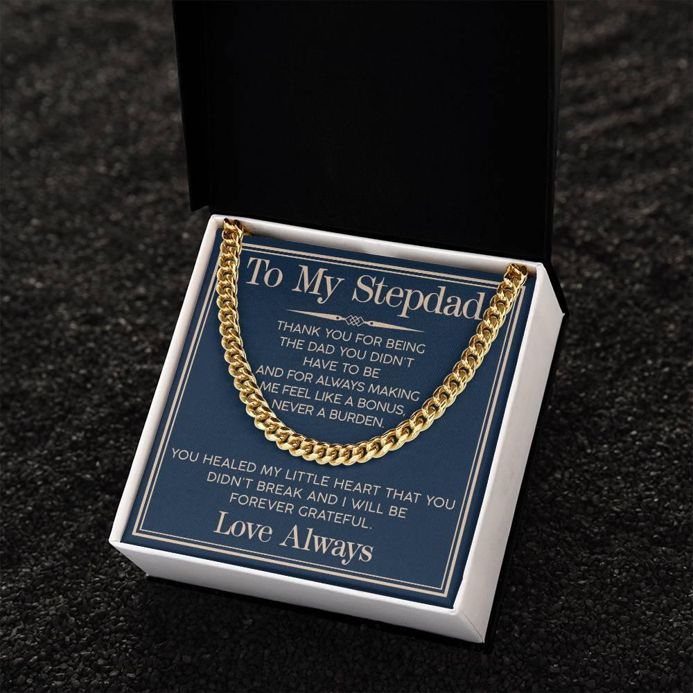 'Stepdad' Cuban Link Chain - Real Rad Boutique