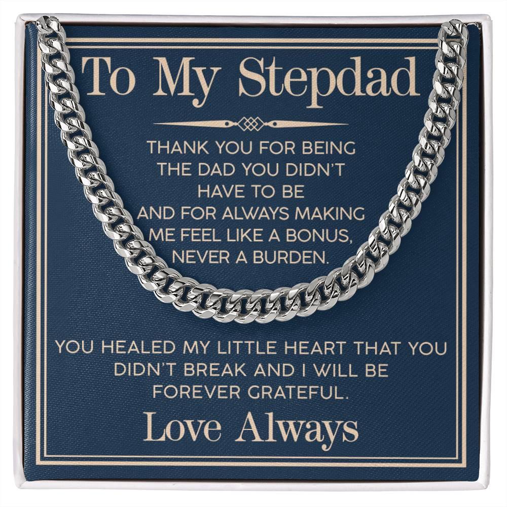 'Stepdad' Cuban Link Chain - Real Rad Boutique