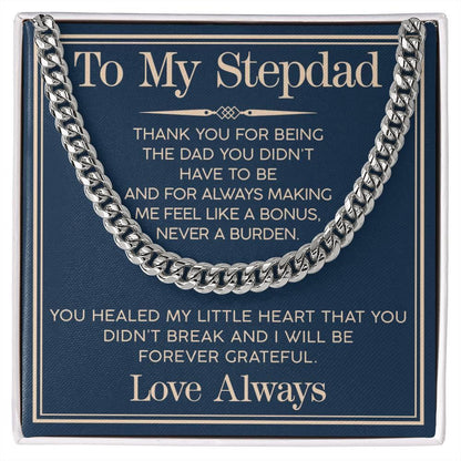 'Stepdad' Cuban Link Chain - Real Rad Boutique