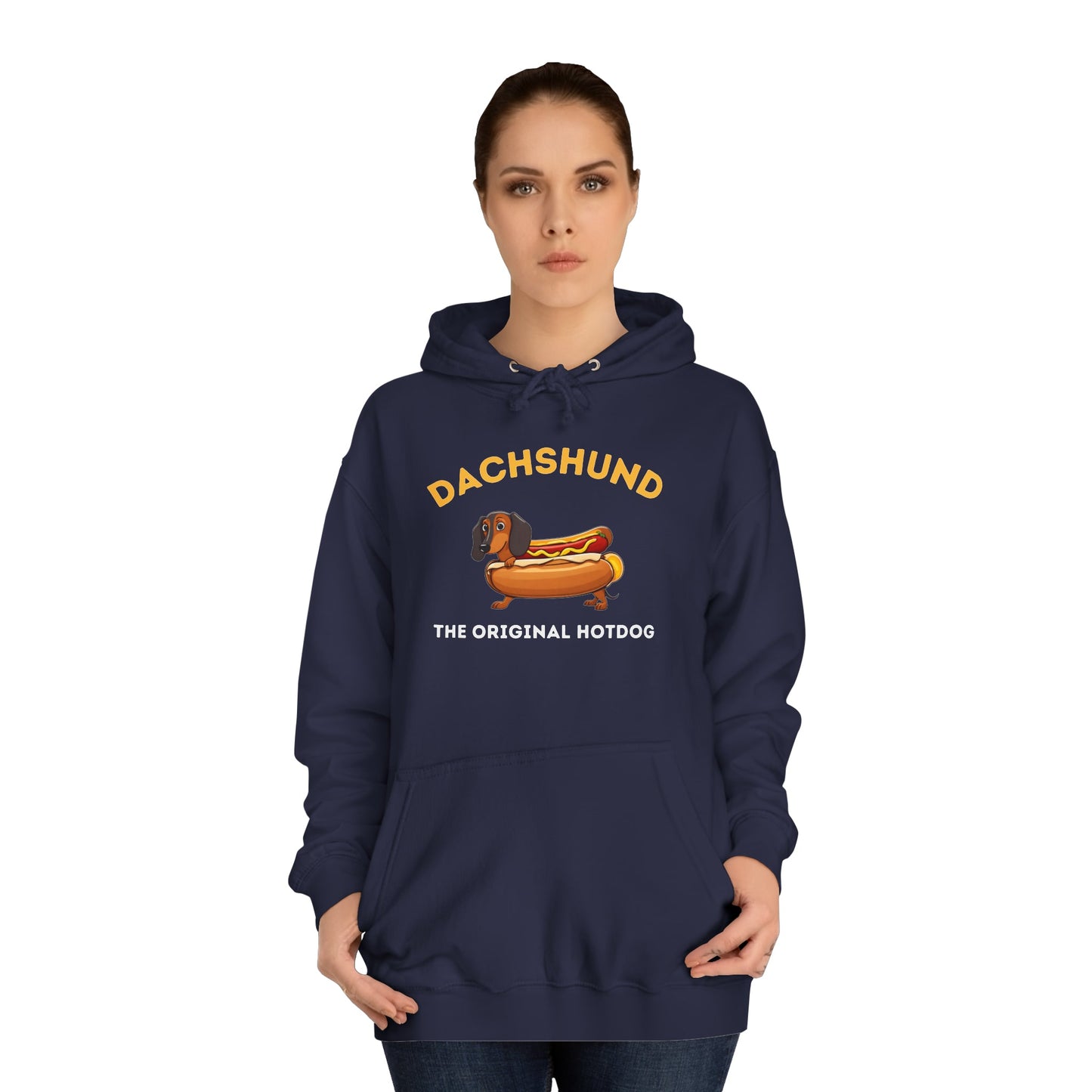 The Original Hotdog - Dachshund Hoodie - Real Rad Boutique