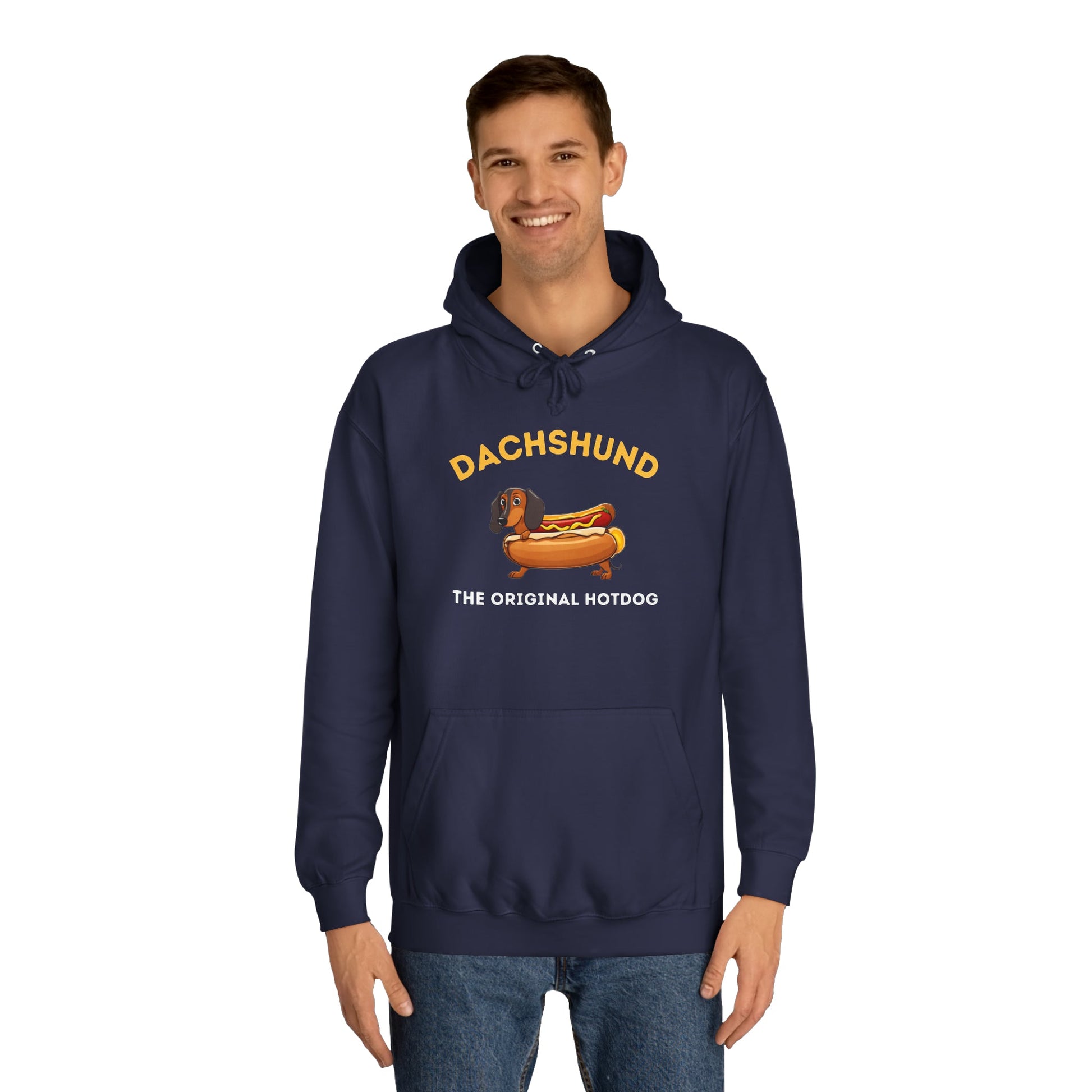 The Original Hotdog - Dachshund Hoodie - Real Rad Boutique