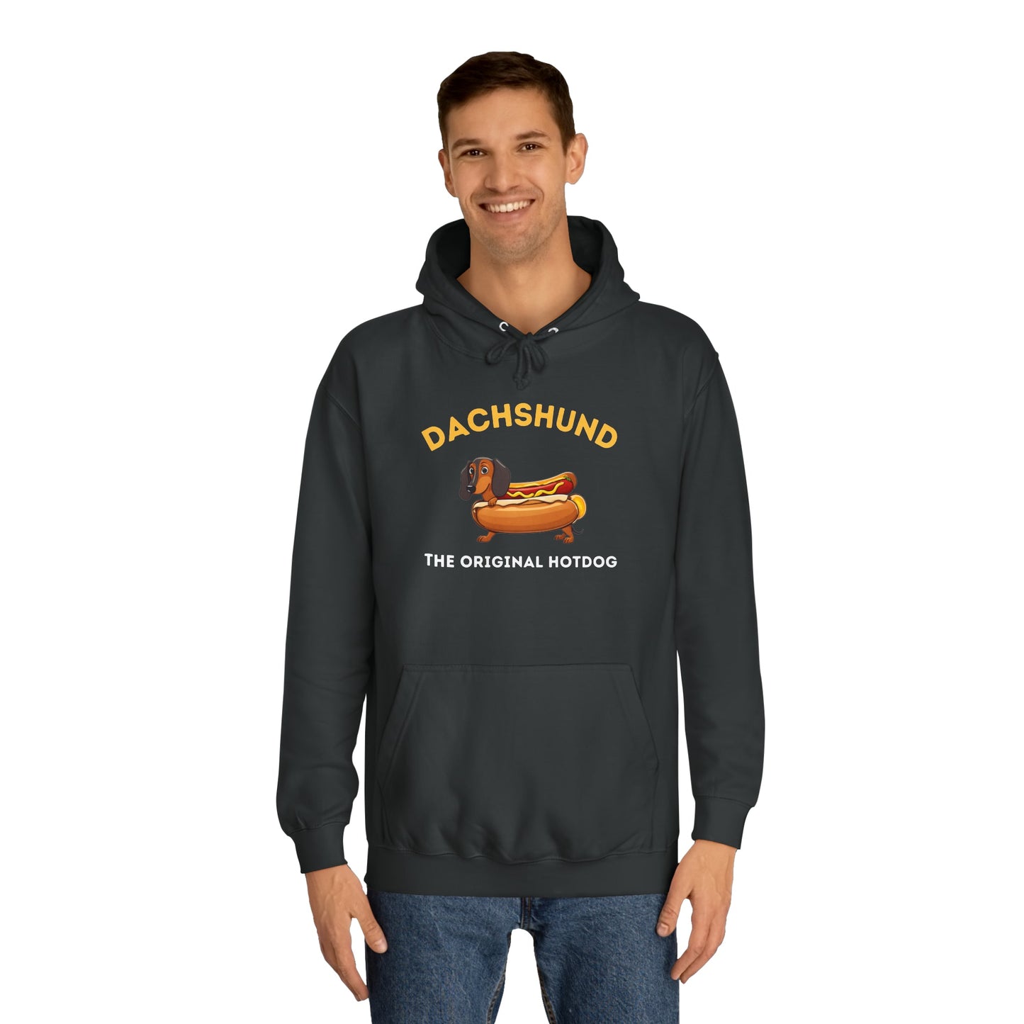 The Original Hotdog - Dachshund Hoodie - Real Rad Boutique